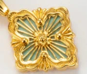[Aura Jewels] B.C.L SMALL SIZE ENAMEL NECKLACE£¨Various colors)