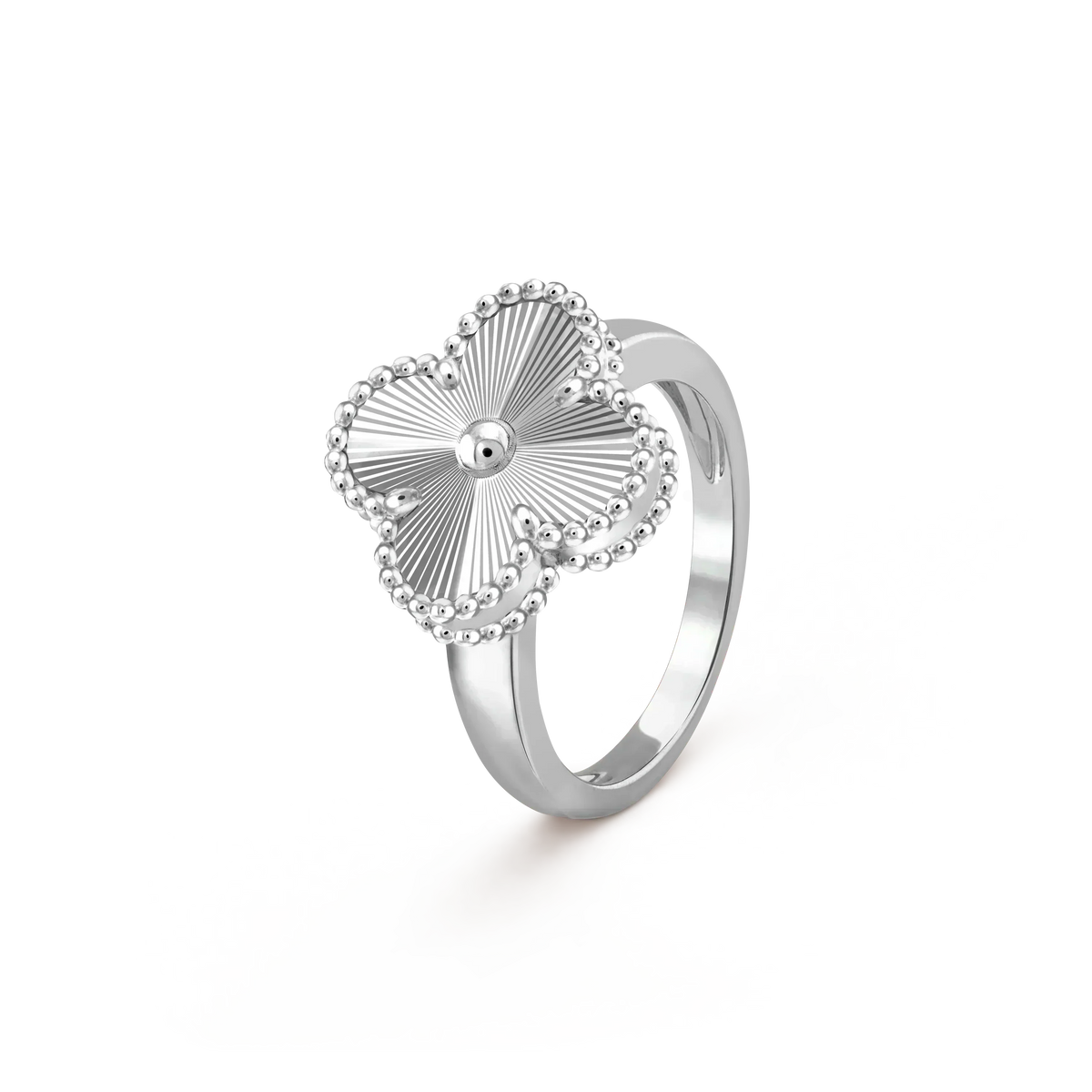 ¡®Aura Jewels¡¯CLOVER SILVER RING