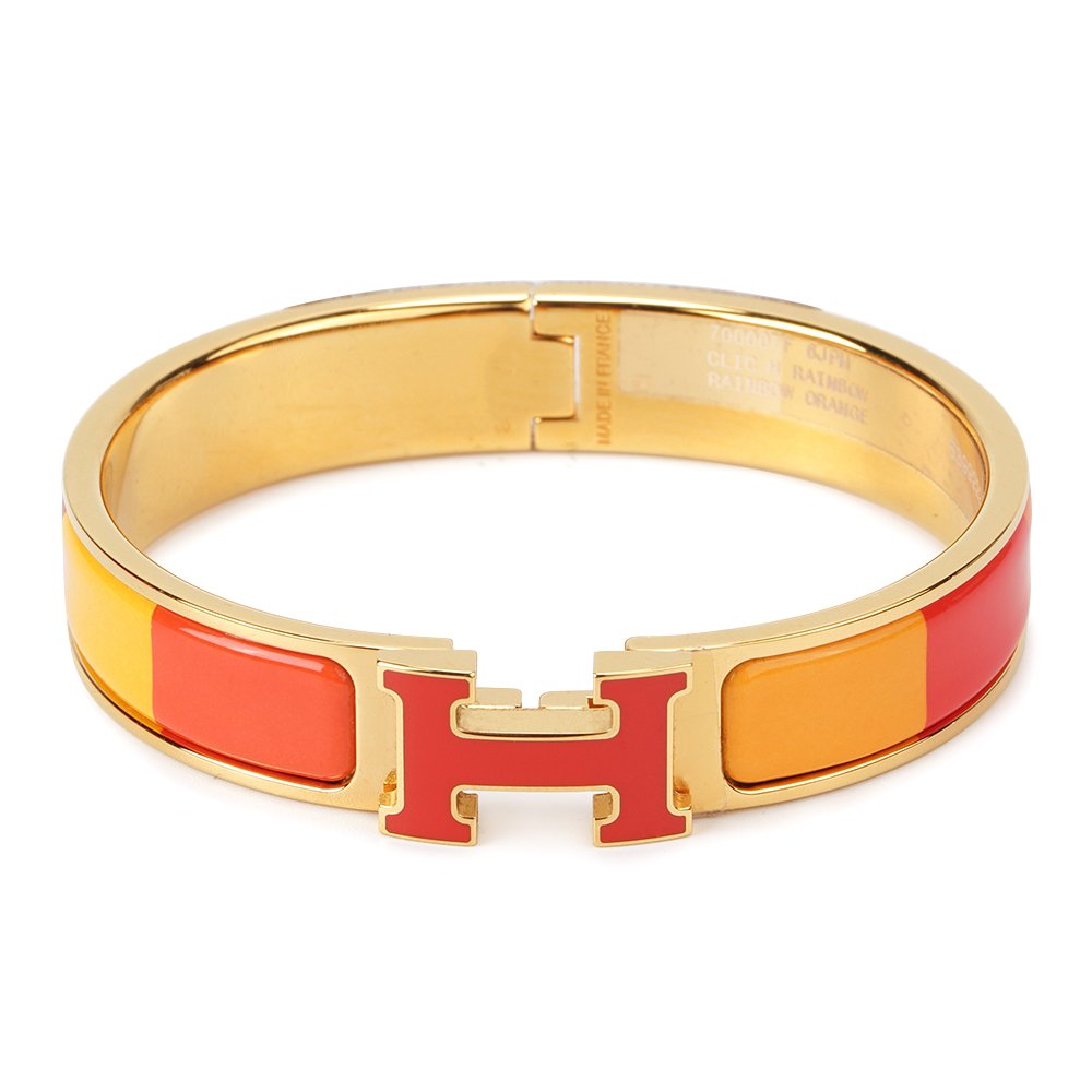 ¡®Aura Jewels¡¯H BRACELET ORANGE RAINBOW CERAMIC