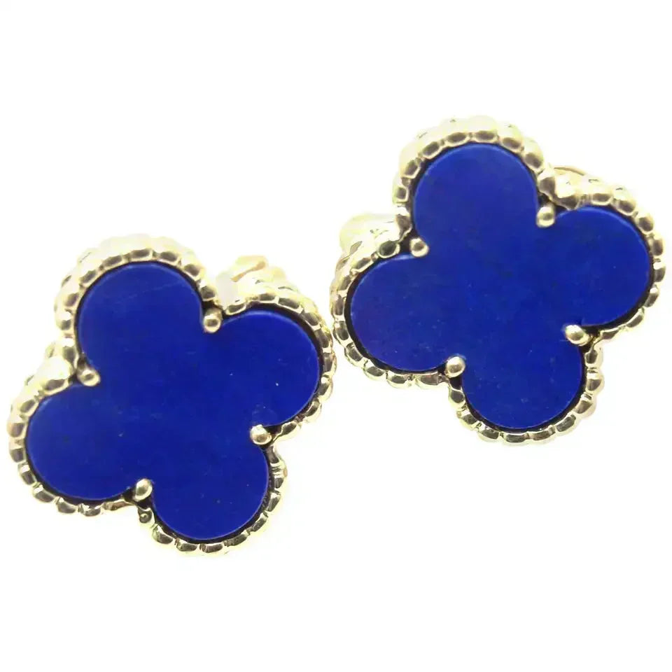 ¡®Aura Jewels¡¯CLOVER MINI 9.5MM TURQUOISE EARRINGS