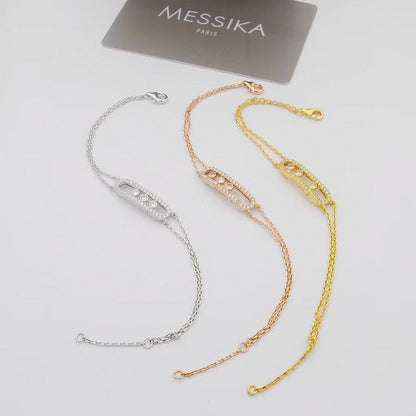 [Aura Jewels] Move Classique pavé bracelet