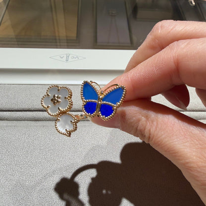 [Aura Jewels] 2026 NEW MODEL SPRING LUCKY 3 MOTIF GOLD RING