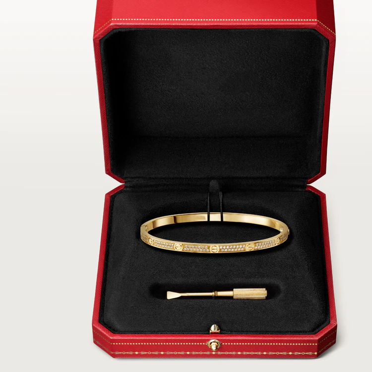¡®Aura Jewels¡¯LOVE BRACELET 3.65MM DIAMOND-PAVED