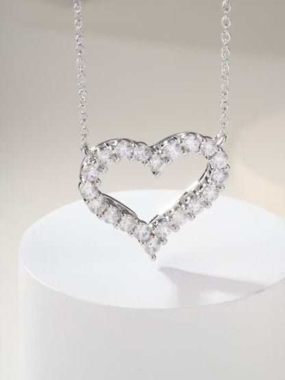 [Aura Jewels]T Family Heart Necklace
