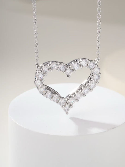 [Aura Jewels]T Family Heart Necklace