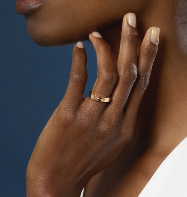 ¡®Aura Jewels¡¯ALLIANCE LIENS VIDENCE 4MM RING