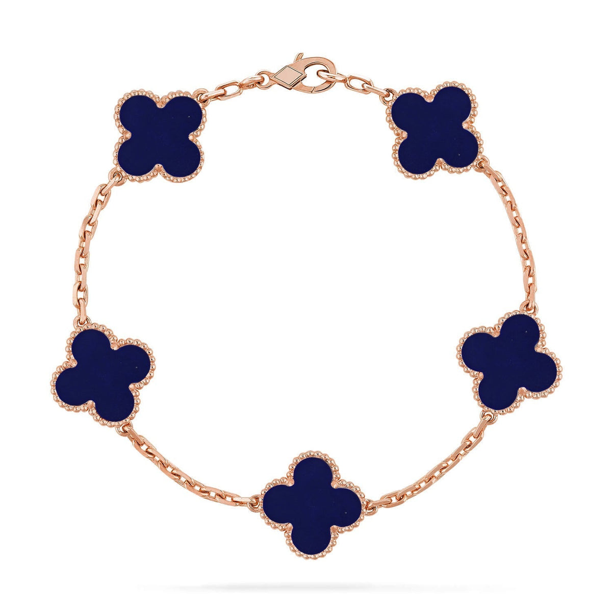 [Aura Jewels]New CLOVER 5 MOTIF LAPIS LAZULI BRACELET COLLECTION