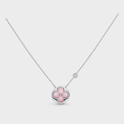¡®Aura Jewels¡¯SUN MOTIF PINK MOP SILVER BRACELET