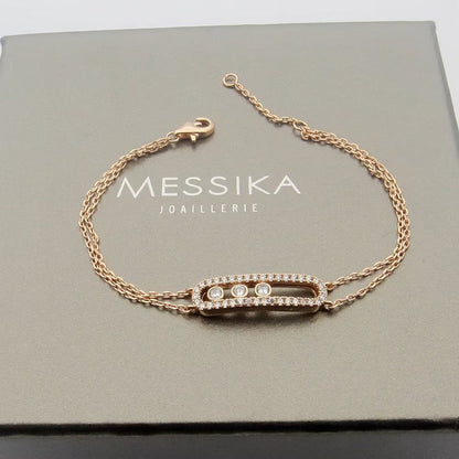 [Aura Jewels] Move Classique pavé bracelet