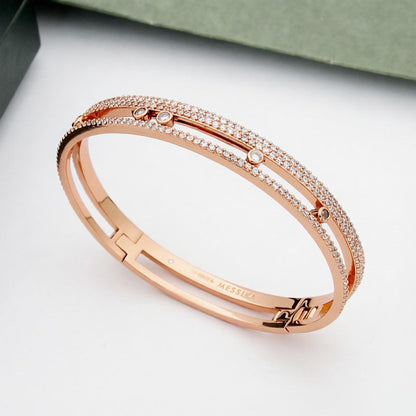 [Aura Jewels]Move Romane pavé bangle