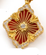 [Aura Jewels] B.C.L BIG SIZE ENAMEL NECKLACE£¨Various