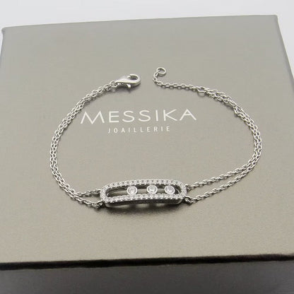 [Aura Jewels] Move Classique pavé bracelet