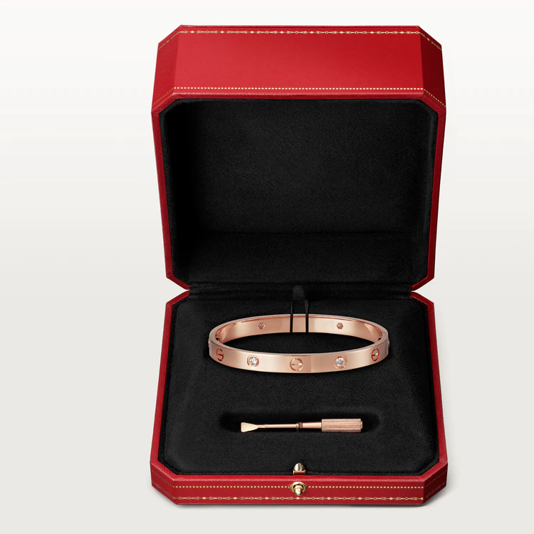 ¡®Aura Jewels¡¯LOVE BRACELET 6.1MM 4 DIAMONDS