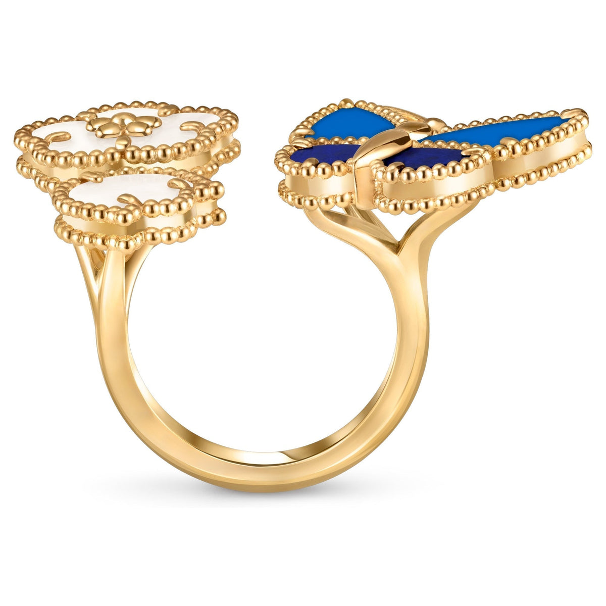 [Aura Jewels]LUCKY SPRING BUTTERFLY OPEN-FACE RINGS