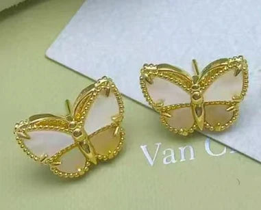 [Aura Jewels] 26 NEW CLOVER LUCKY LIGHT YELLOW AND WHITE SET
