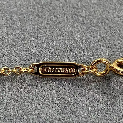 [Aura Jewels]T House Diamond-Studded Knot Necklace