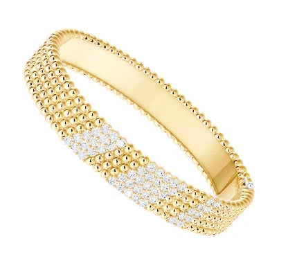 [Aura Jewels]Five-row diamond bracelet