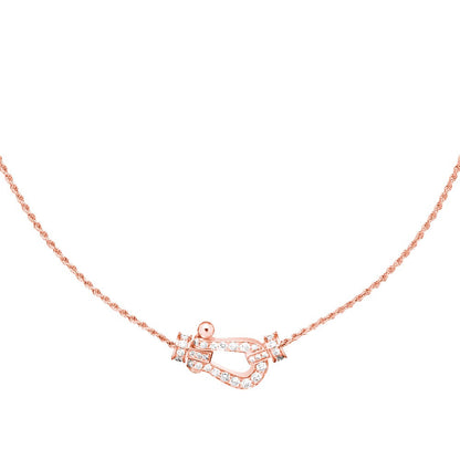 ¡®Aura Jewels¡¯FORCE 10 PINK GOLD DIAMOND NECKLACE