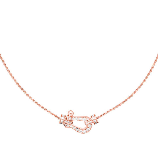 ¡®Aura Jewels¡¯FORCE 10 PINK GOLD DIAMOND NECKLACE