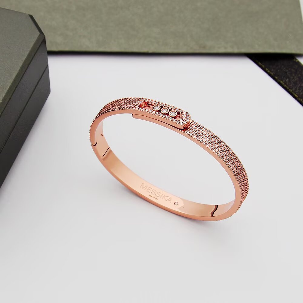 [Aura Jewels]Move Noa Full Pavé Diamond Bangle Bracelet
