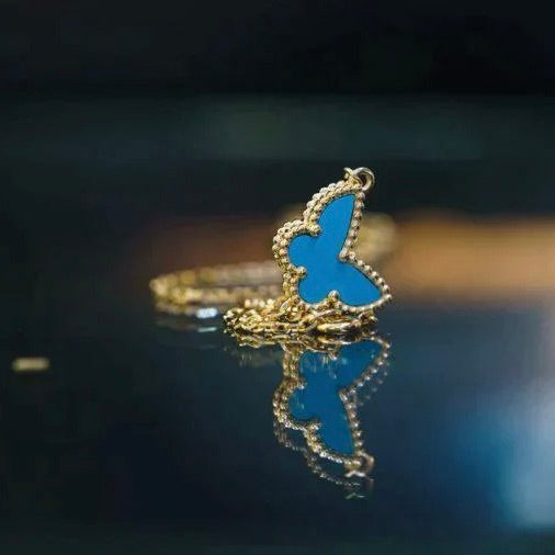 ¡®Aura Jewels¡¯BUTTERFLY TURQUOISE BUTTERFLY BRACELET