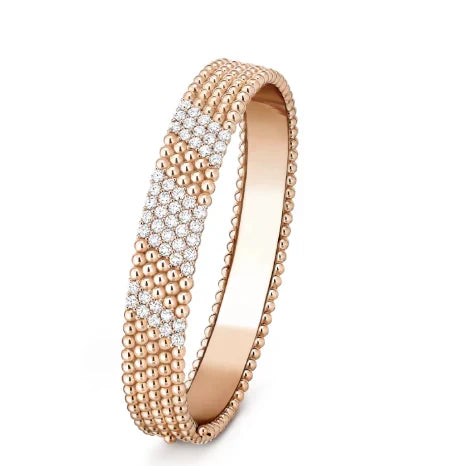[Aura Jewels]Five-row diamond bracelet
