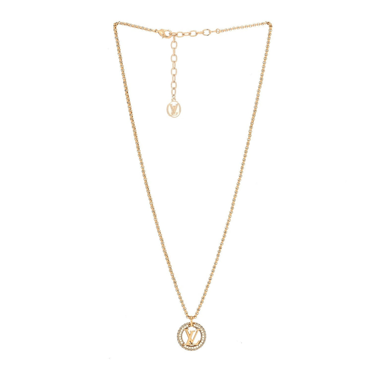 ¡®Aura Jewels¡¯BY NIGHT DIAMOND PAVED NECKLACE