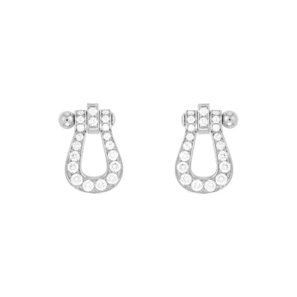¡®Aura Jewels¡¯FORCE 10 FULL DIAMOND STUD EARRINGS MINI MODEL