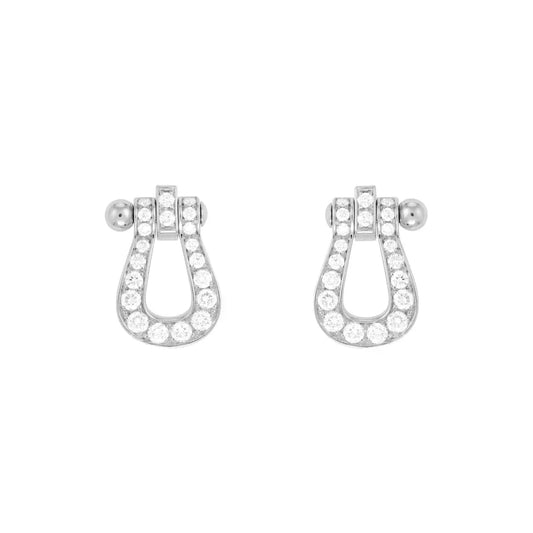 ¡®Aura Jewels¡¯FORCE 10 FULL DIAMOND STUD EARRINGS MINI MODEL