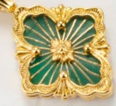 [Aura Jewels] B.C.L SMALL SIZE ENAMEL NECKLACE£¨Various colors)