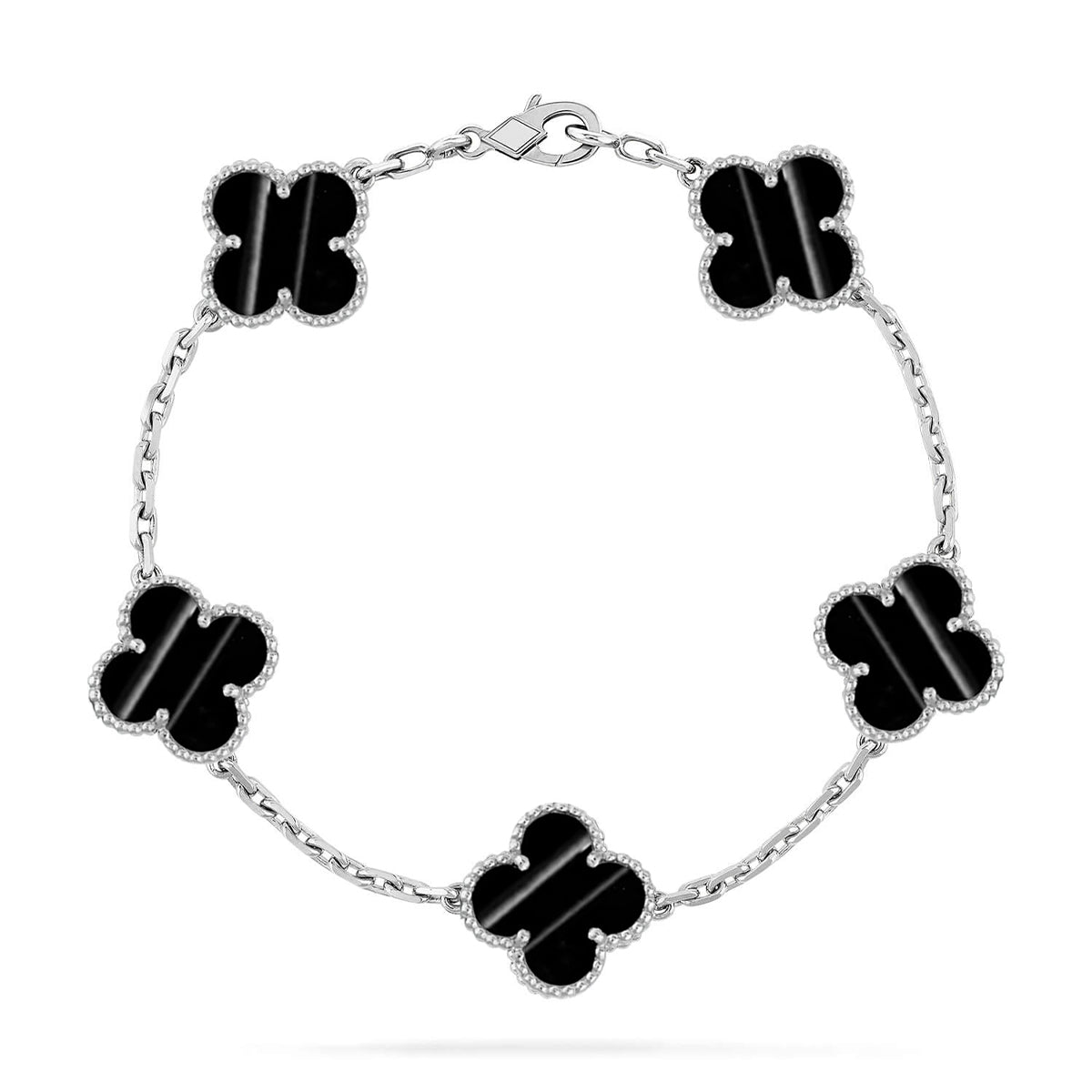 [Aura Jewels]New  CLOVER 5 MOTIF PULSAR STONE BRACELET COLLECTION