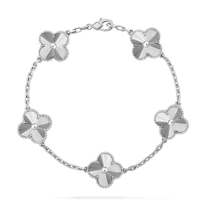 [Aura Jewels]New  CLOVER 5 MOTIF LASER BRACELET COLLECTION