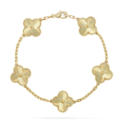 [Aura Jewels]New  CLOVER 5 MOTIF LASER BRACELET COLLECTION