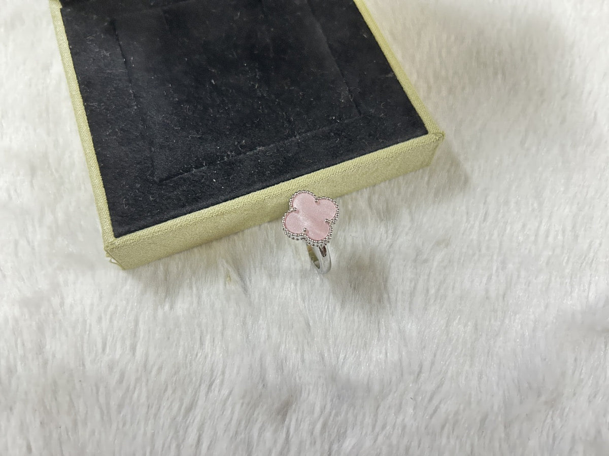 [Aura Jewels]Pink Clover Ring