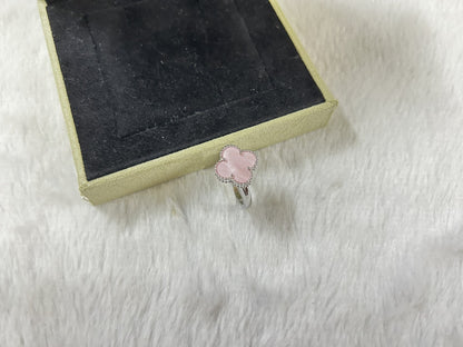 [Aura Jewels]Pink Clover Ring