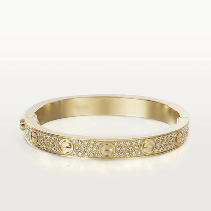 ¡®Aura Jewels¡¯LOVE BRACELET 6.1MM DIAMOND-PAVED