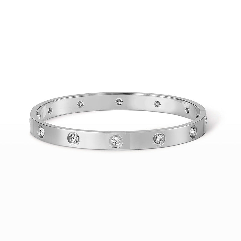 ¡®Aura Jewels¡¯LOVE BRACELET 6.1MM 10 DIAMONDS