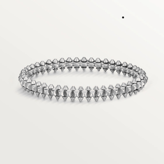 ¡®Aura Jewels¡¯CLASH SILVER BRACELET