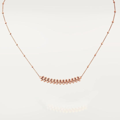 ¡®Aura Jewels¡¯CLASH PINK GOLD NECKLACE