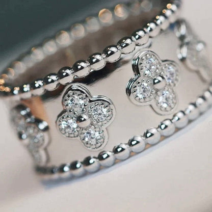 ¡®Aura Jewels¡¯CLOVER KALEIDOSCOPE RING 10MM
