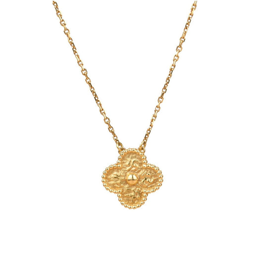 ¡®Aura Jewels¡¯CLOVER 15MM  BRONZING NECKLACE