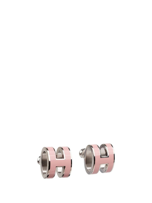 ¡®Aura Jewels¡¯MINI POP H SILVER EARRINGS PINK