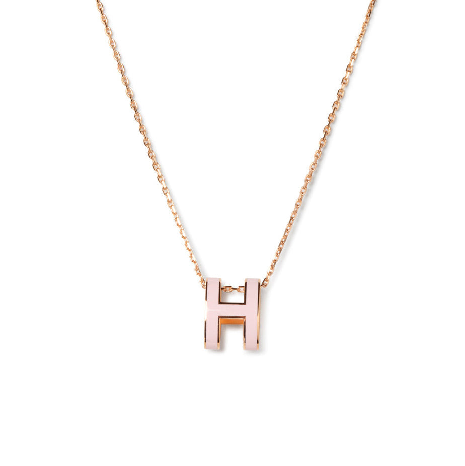 ¡®Aura Jewels¡¯POP H PEDANT PINK GOLD