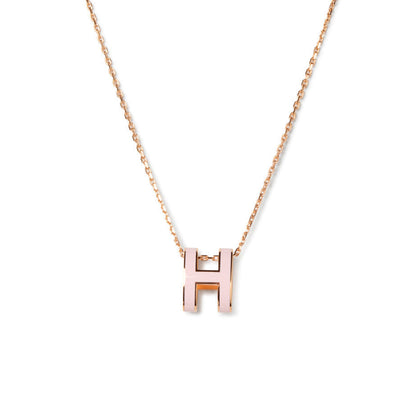 ¡®Aura Jewels¡¯POP H PEDANT PINK GOLD