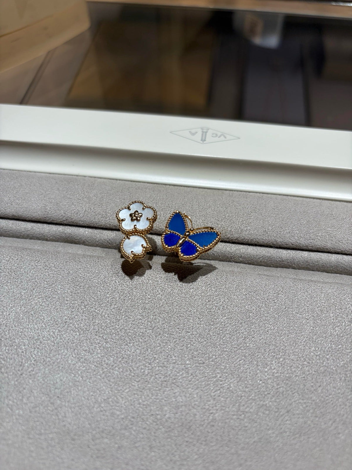 [Aura Jewels]LUCKY SPRING BUTTERFLY OPEN-FACE RINGS