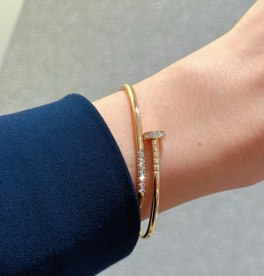 [Aura Jewels]JUSTE BRACELET 2.5MM DIAMONDS NEW