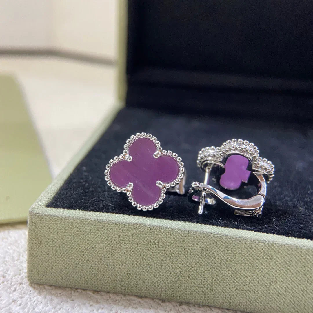[Aura Jewels]2025 NEW VIOLET STUD EARRINGS