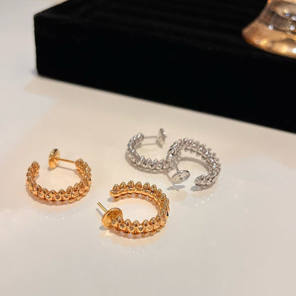 ¡®Aura Jewels¡¯CLASH SMALL HOOP EARRINGS