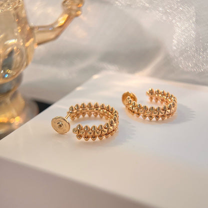 ¡®Aura Jewels¡¯CLASH SMALL HOOP EARRINGS