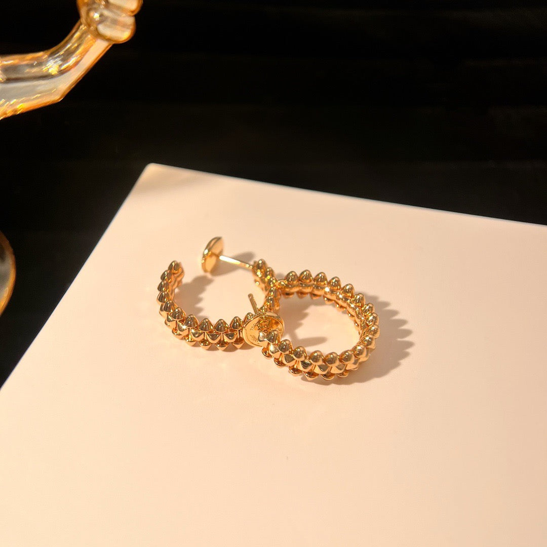 ¡®Aura Jewels¡¯CLASH SMALL HOOP EARRINGS